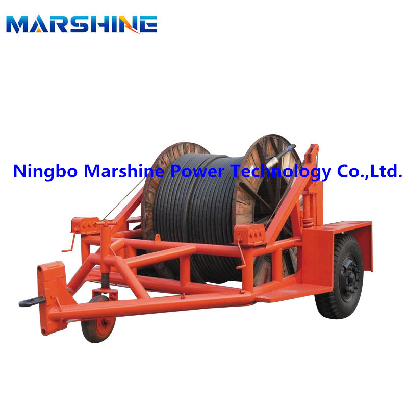 Cable reel Tube Trailer customized