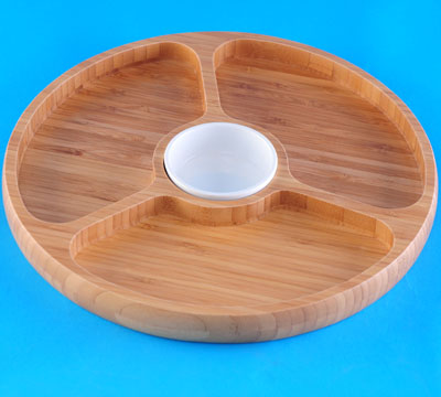 wooden serving tray for restaurant hotel and home