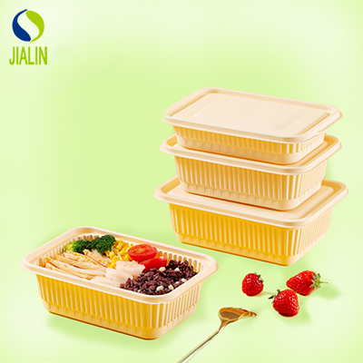 Factory Disposable Hot Cold Box Cornstarch Takeaway Food Packaging Biodegradable Food Container With Lid