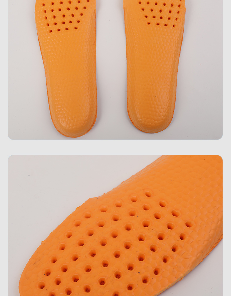 EVA breathable insoles support customization