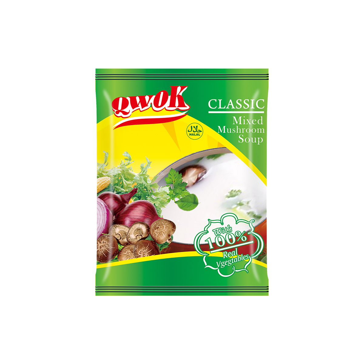 HALAL50g or 70g chicken instant soup for halal food OEM with low price