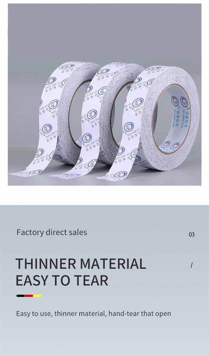 JH Hightemperature doublesided tape pasted and fixed product can be customized the price of one roll