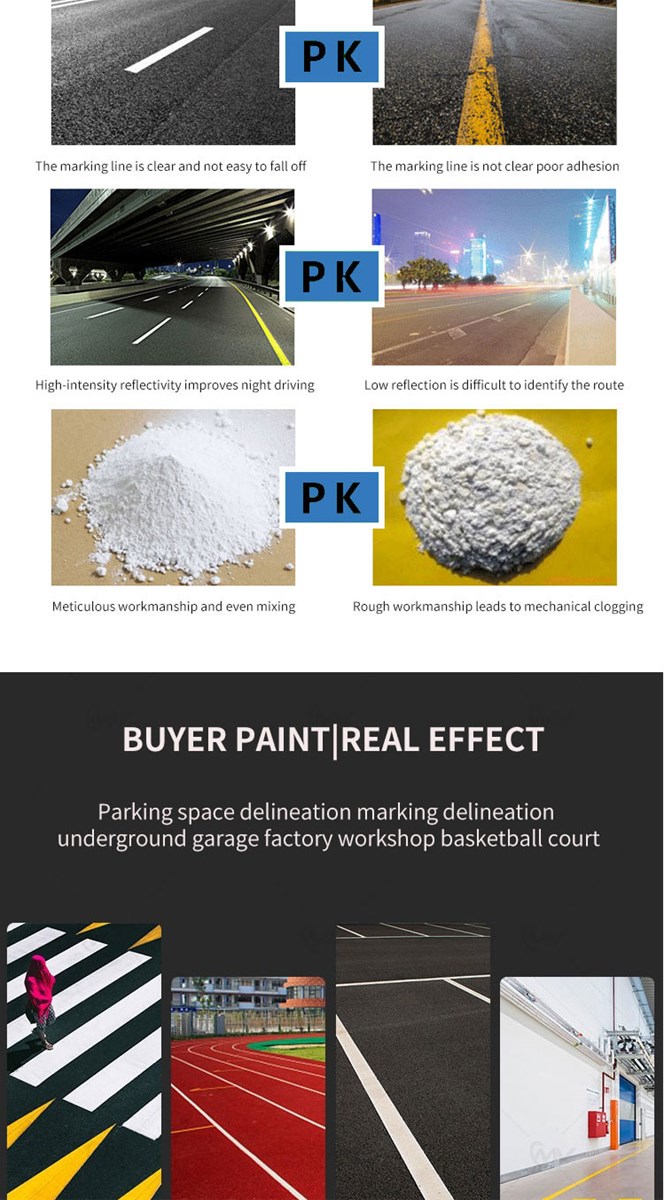 Keyangda Hot melt road marking coating reflective type product price for a ton of price Customized product