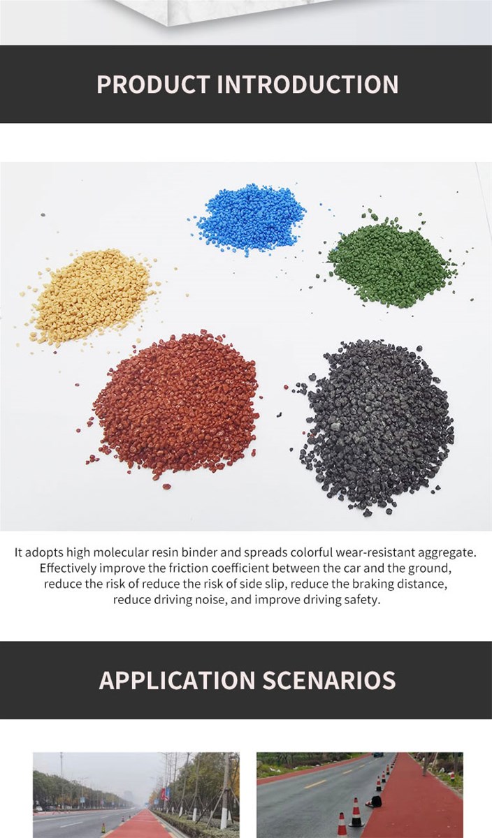 Keyangda Road color antiskid coating color antiskid coating product price for a ton of price Customized product