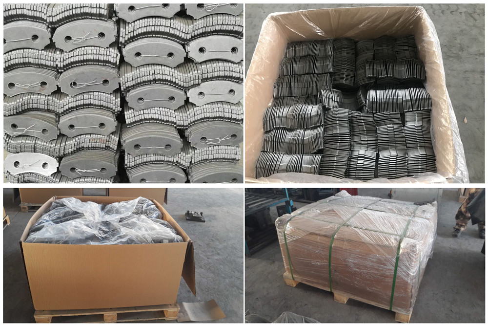 China Experienced Factory Made Brake Backing plates for automobile disc brake pads
