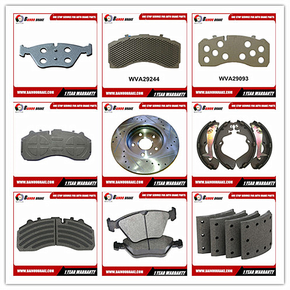 China Experienced Factory Made Brake Backing plates for automobile disc brake pads