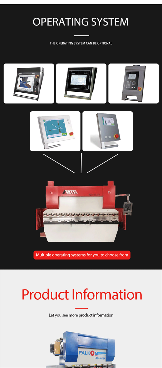 Bending machine various product specifications there is a demand to contact customer service