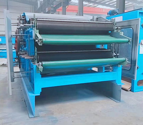 High speed double cylinder double doffer Carding machine