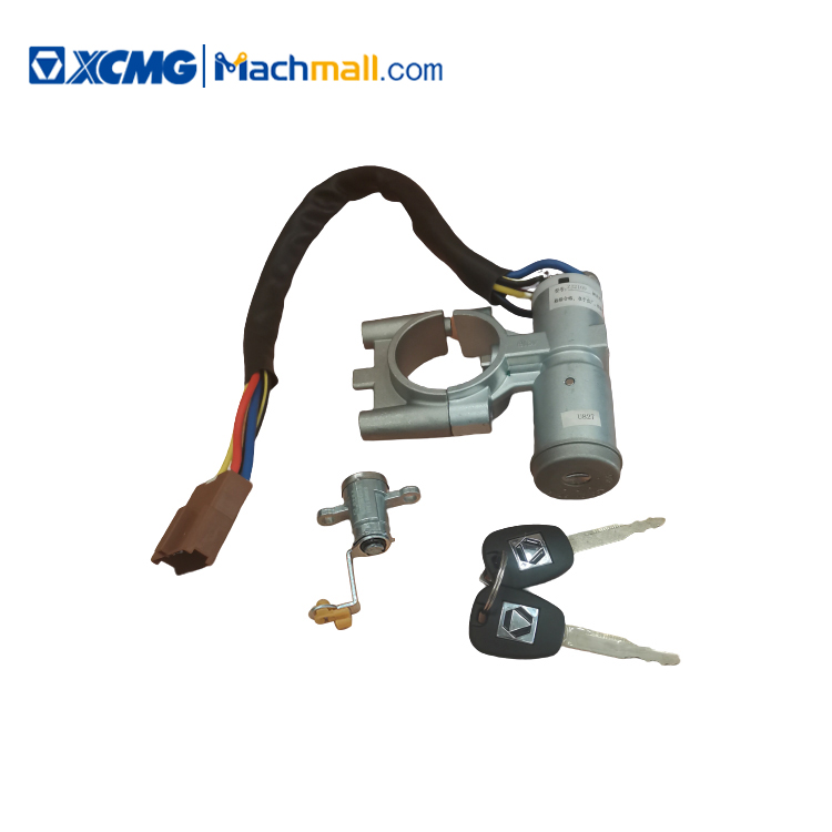 XCMG official crane spare parts left and right door lock cylinder ignition switch assembly