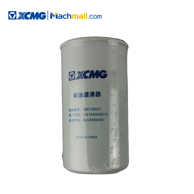 XCMG official crane spare parts diesel coarse filter element VG1540080110860126527
