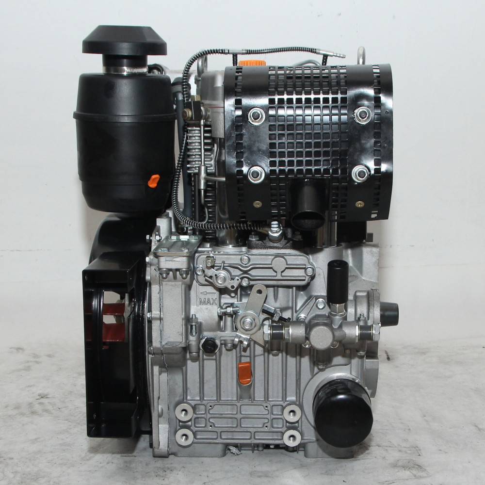 292F double cylinder aircooled diesel engine 20hp aircooled diesel engine