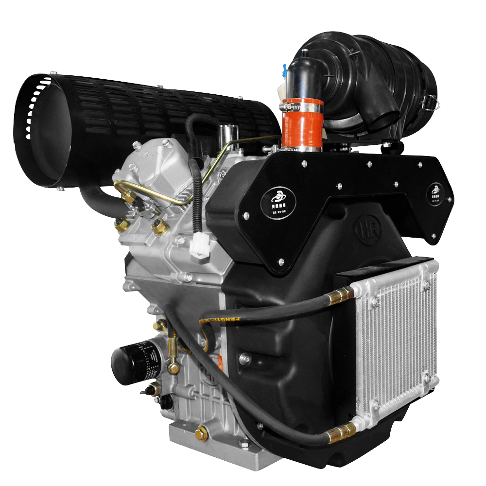 2V98F double cylinder aircooled diesel engine 30hp aircooled diesel engine