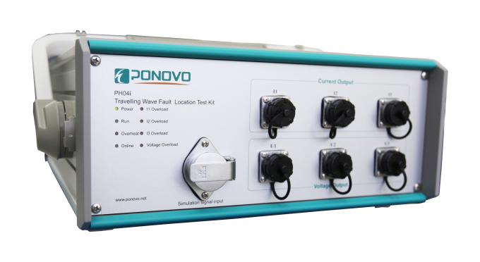 Ponovo PH Series Travelling Wave Fault Location Test kit for protection relay with TWFL function