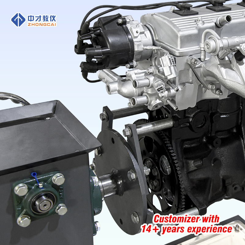 Toyota 5A engine with flip frame