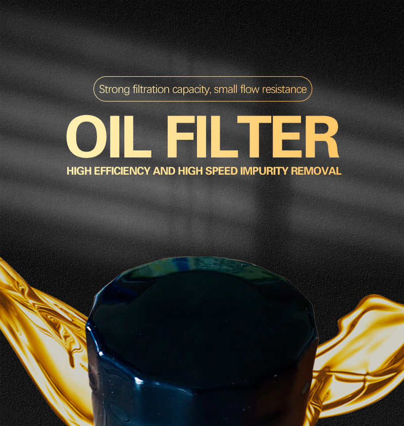 Oil filter assembly is suitable for Volkswagen cars Honda series Toyota series Changan series