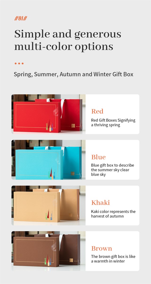 Spring Summer Autumn and Winter 30bubble gift box