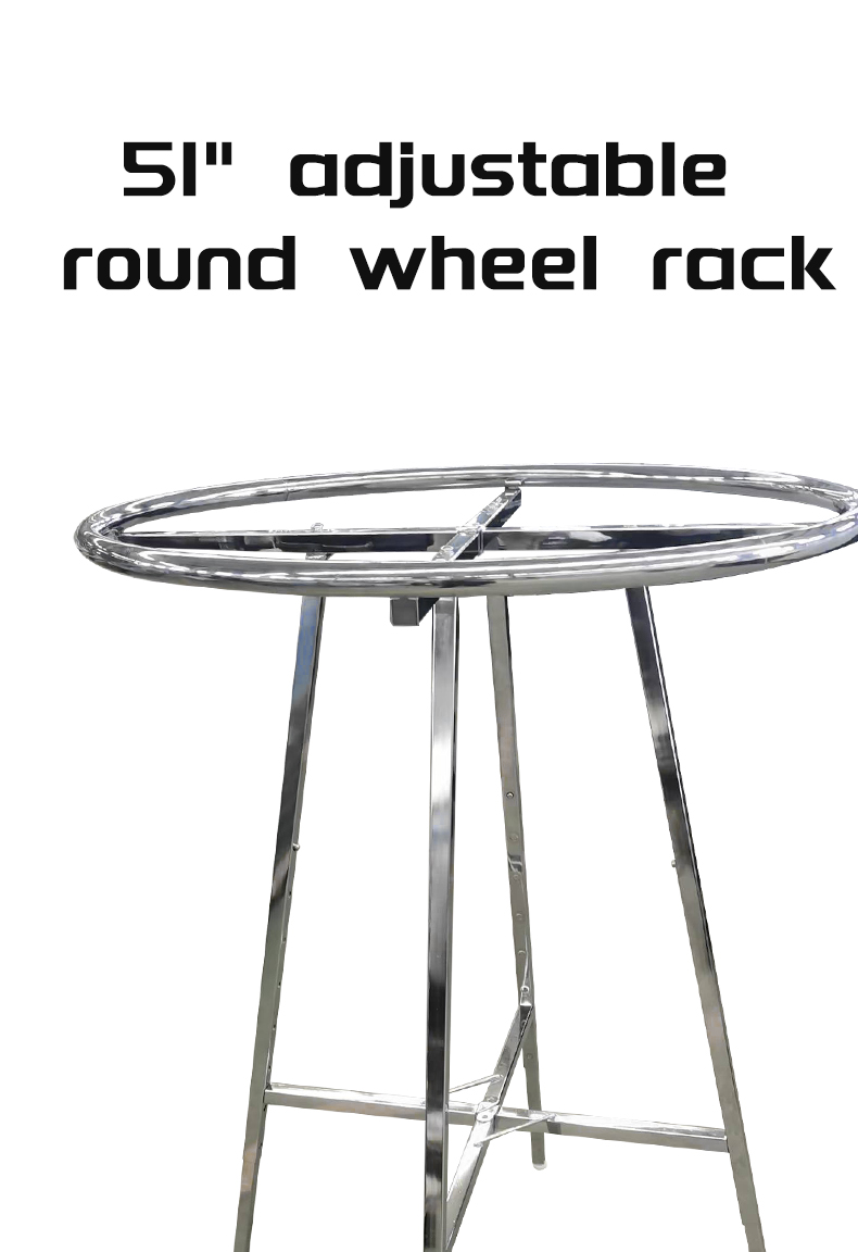 51 adjustable round wheel rack Please Contact Us by Email