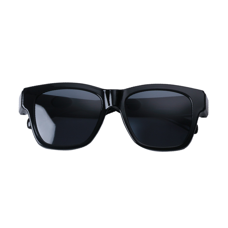 Polarized Sunglasses Mens UV Protection Sunglasses Womens Retro Lightweight Driving Glasses Light Sensation Black