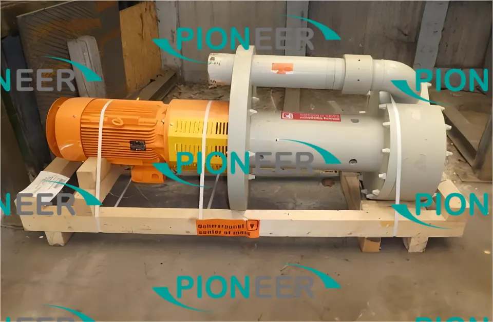 Corrosion and wear resistance TNPKL vertical chemical pump in PPPVDF for stainless steel pickling chemical industry