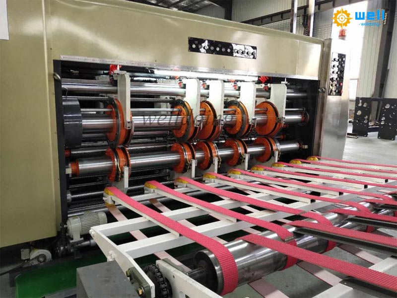 Automatic Corrugated Carton Printing Die Cutting Slotting Stacker Machine