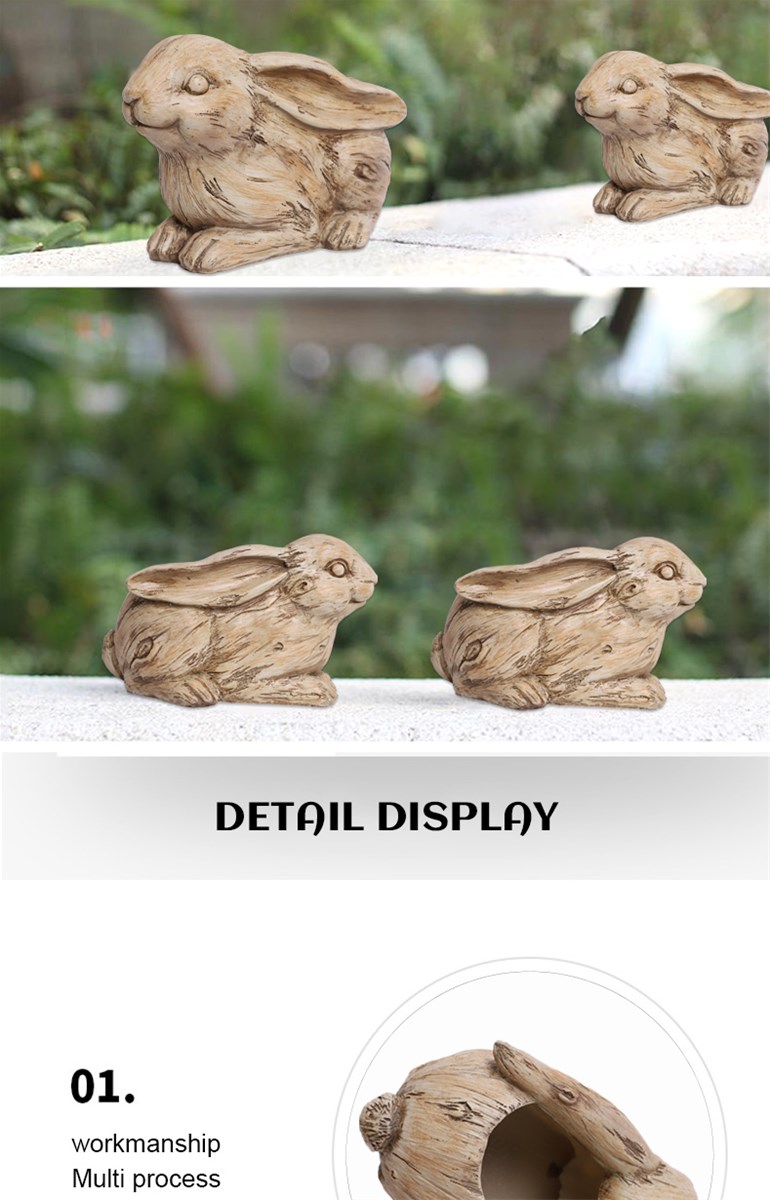 Synergy Resin Garden Crafts Bird and Animal Decoration Accessories