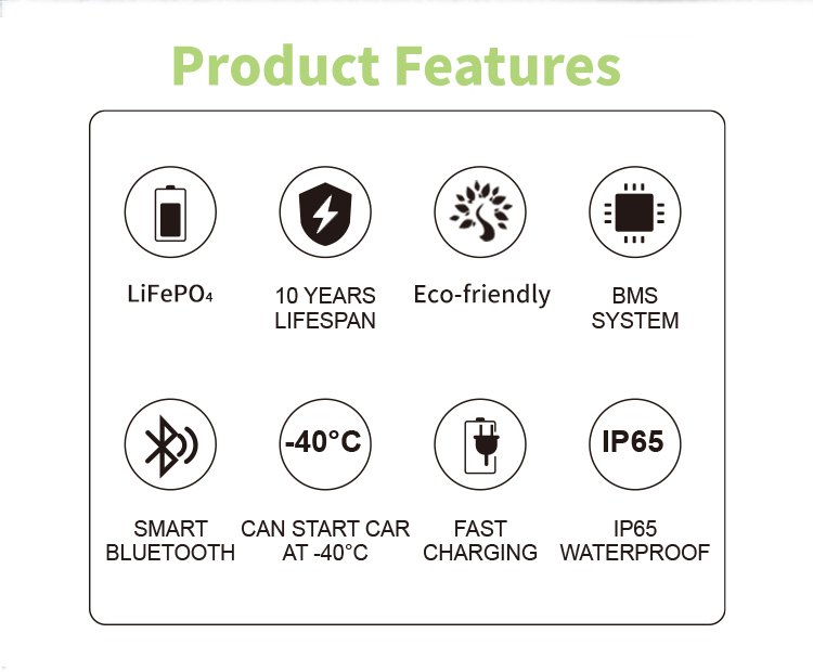 Fast Shipping Most Popular Deep Cycle 12V 50Ah Lifepo4 Battery With Bluetooth