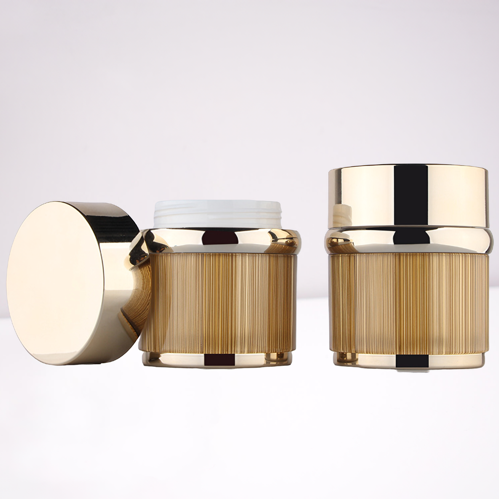 Luxury Cream Jar Packaging Acrylic Cosmetic Jar 15G 30G 50G Empty Cream Jar For Beauty Cream And Lotion