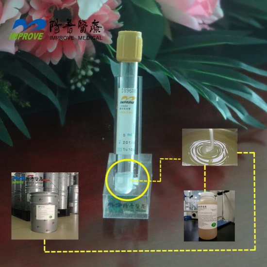 Serum separator gel for blood collection tube