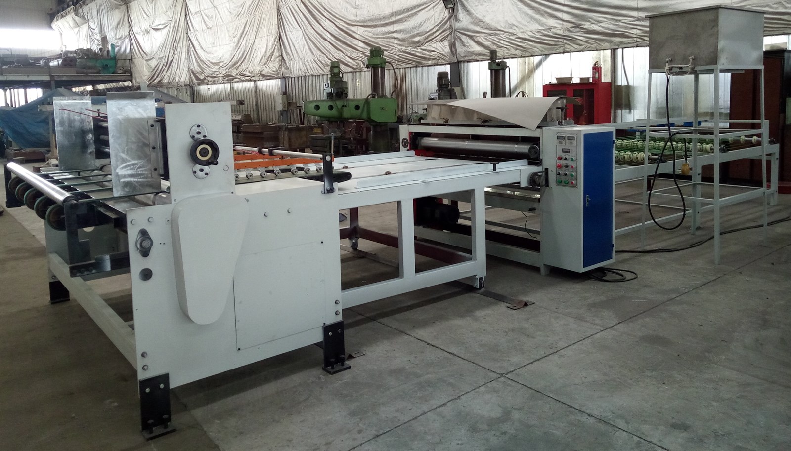 High Efficient Corrugated Paperboard Paraffin Wax Coating Machine