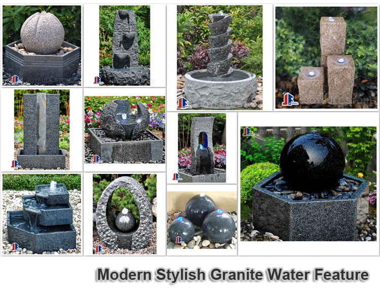 Granite Stone Water Fountains for Garden