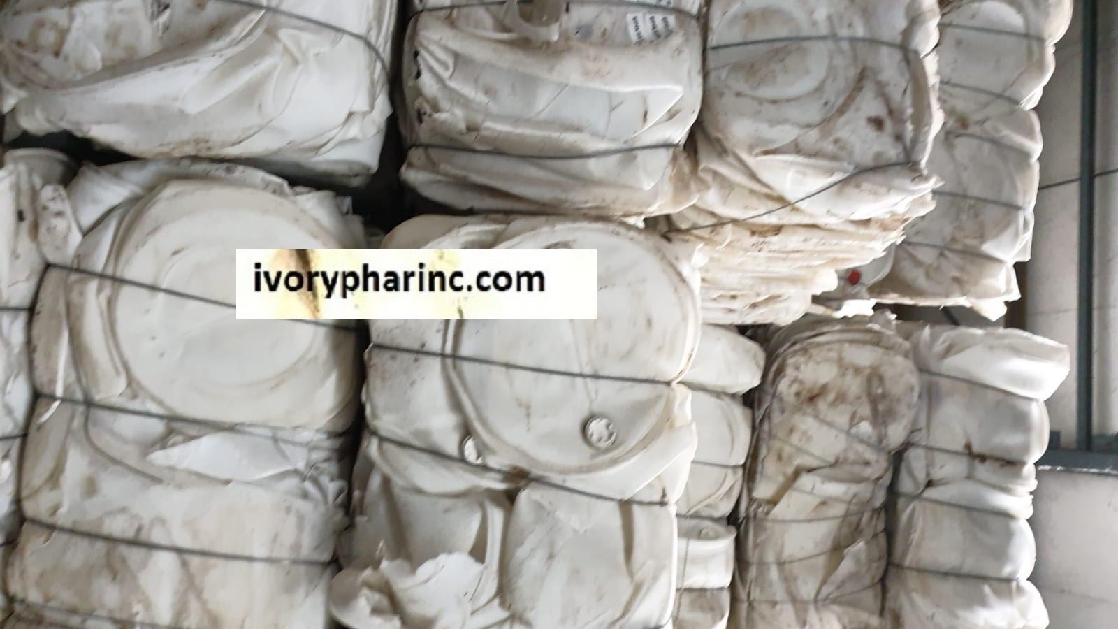 HDPE Drum Scrap Available For Sale Blue Regrind HDPE Drum for Blow Molding