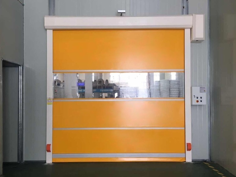 Industrial PVC High Speed Rolling Shutter Doors
