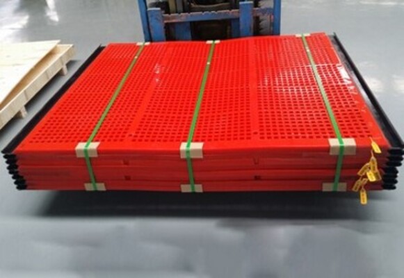 PU Polyurethane Parts and Mesh Screens for Mining and Construction From China