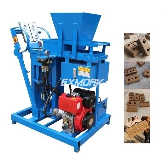 Exmork EX225 clay brick making machine
