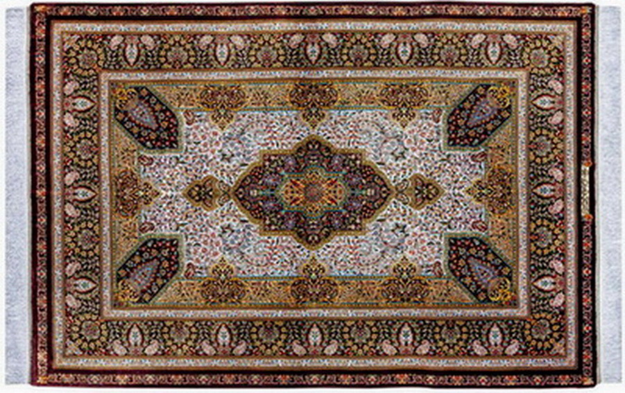 handmade persian carpet with beautiful rich colors exquisite design with various sizes textures features