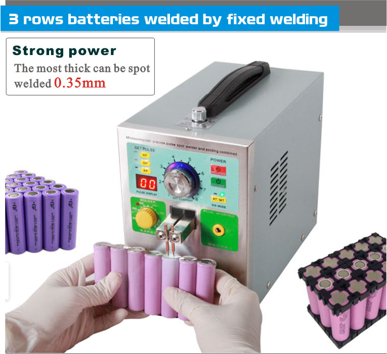 SUNKKO S709A 220V Industrial-grade Intelligent Induction Auto-trigger Handheld Spot Welding Machine Battery Spot Welder