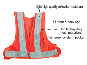 EL safety vest