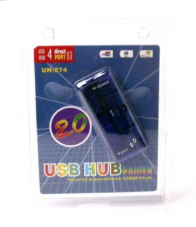 USB 2.0 Hub (4 ports) （GF-UH-4A）