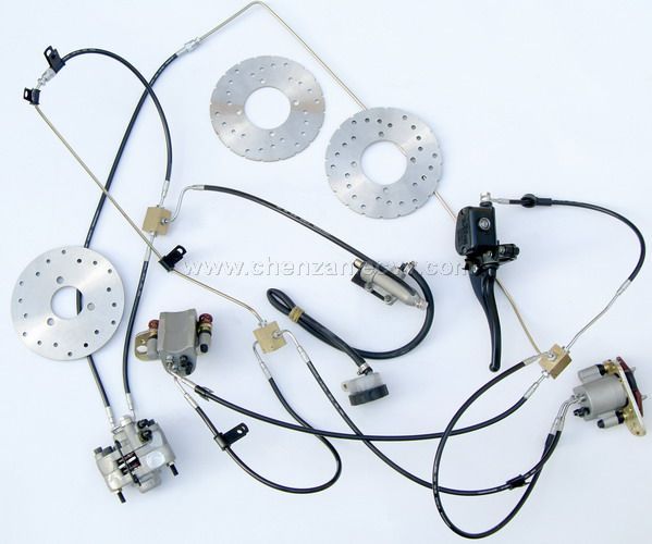 Hydraulic Disc Brake Assembly for ATV