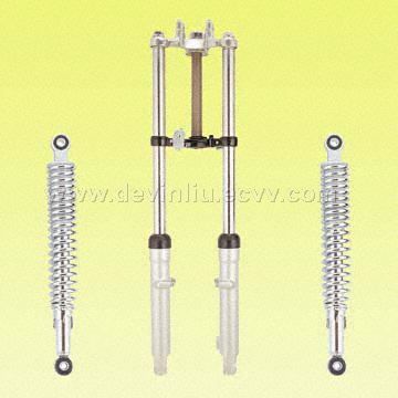 CG125 Front Fork Comp and Rear Shock Absorbers with Stable Working Performance for CG125 Motorcycl