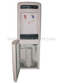 RO system inside cold and hot water dispenser