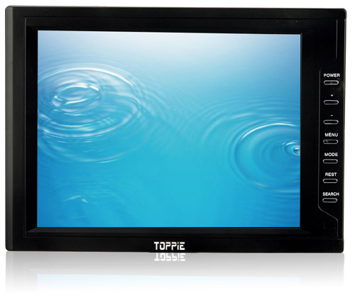 TOPPIE 10.4 inches touchscreen VGA TFT-LCD Monitor for car PC or GPS Navigation