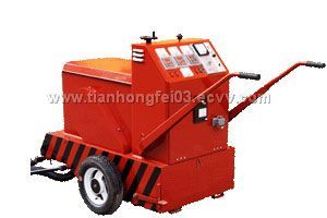 Cement road surface crack filling machine