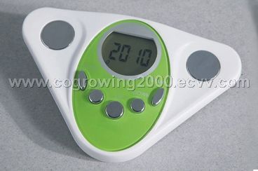 Slim Shape Body Fat Analyzer with Alarm and Time D