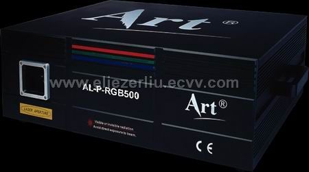 LD pumped all-solid-state multicolor laser show s