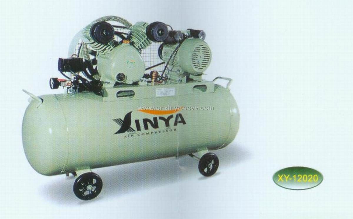Mid-size belt-driven air compressor