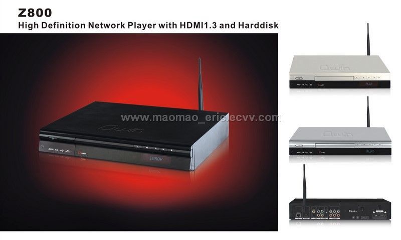HD Network Media Player(1080P) with 400G HDD