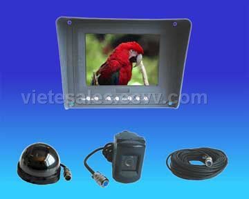 5.6-inch Color Rear View System with Sun Shield Designed for Passenger Vehicle