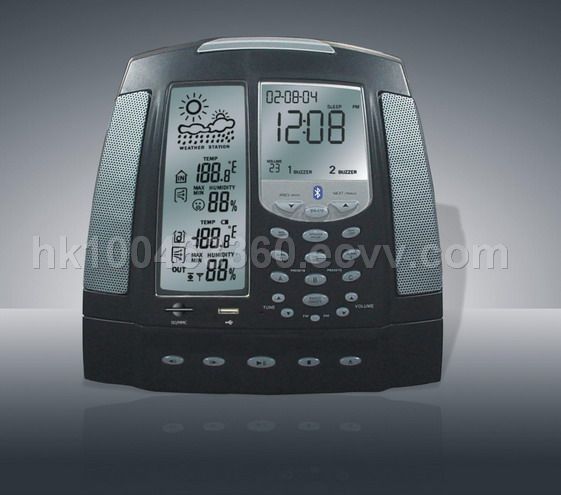 Ultimate Machine with Bluetooth/weather Station/clock Radio/usb/sd/mmc Card Slot