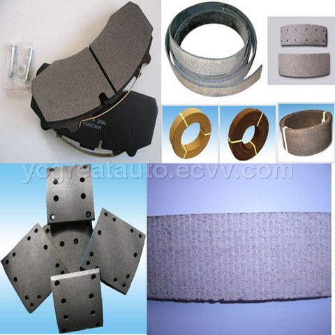 Brake pad,Brake lining,Brake shoes and Brake drums